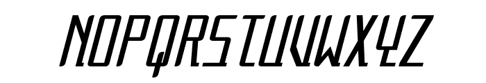 Alternation Condensed Italic Font UPPERCASE