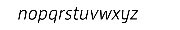 Alwyn New Light Italic Pro Font LOWERCASE