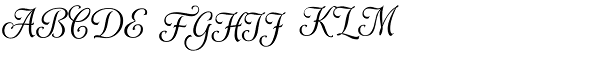 Alys RR Medium Font UPPERCASE