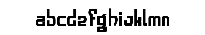 alphabold Font LOWERCASE