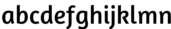 Amaranth-Regular Font LOWERCASE