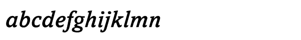Amasis™ Std Medium Italic Font LOWERCASE