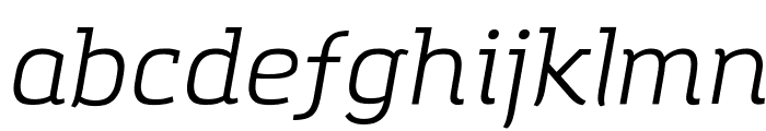 Amazing Grotesk Italic Font LOWERCASE