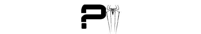 Amazing Spider Man Font OTHER CHARS