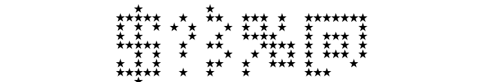 American Star Regular Font OTHER CHARS
