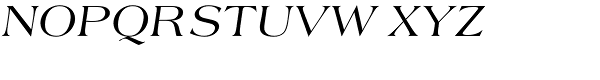 Americana Regular Italic Font UPPERCASE