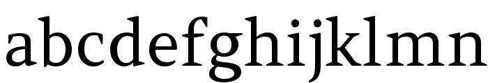 Amethysta-Regular Font LOWERCASE