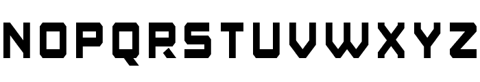 Amuro Condensed Font LOWERCASE