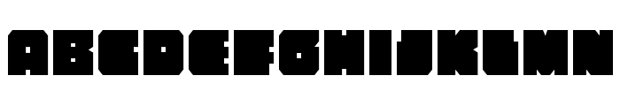 Anakefka Condensed Font LOWERCASE