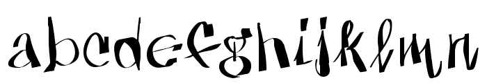 Anarchica Font LOWERCASE