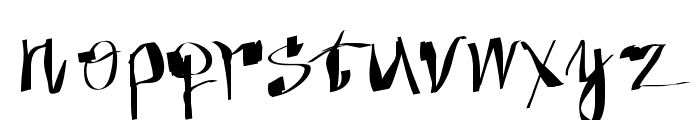 Anarchica Font LOWERCASE