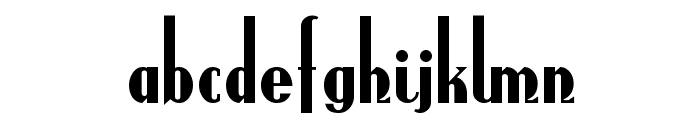 AnchorSteamNF Font LOWERCASE