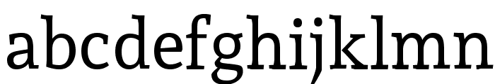 Andada-Regular Font LOWERCASE