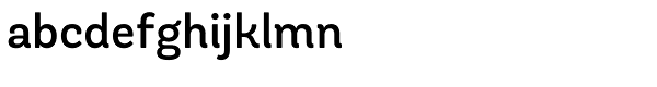 Andes Rounded Medium Font LOWERCASE
