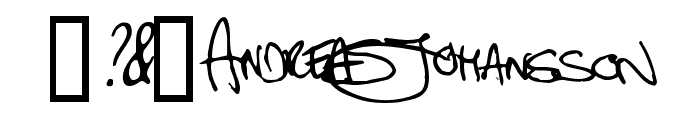 Andreas Sans Cnd Oblique Font OTHER CHARS