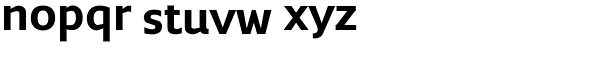 Andrew Samuels OsF Bold Font LOWERCASE
