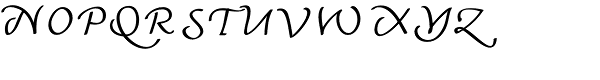 Andrij Script Cyrillic Font UPPERCASE
