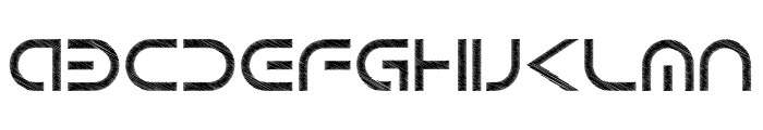 Android Scratch Font LOWERCASE