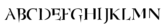 Angelized Font UPPERCASE