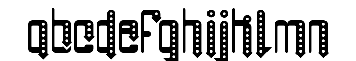 Angie Pierced Font LOWERCASE