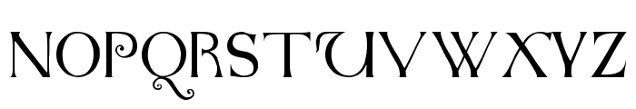 Anglo-Saxon Caps Font UPPERCASE