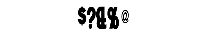 Angostura Black Font OTHER CHARS