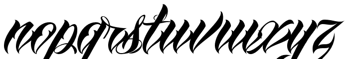 AnhaQueenVMF Font LOWERCASE