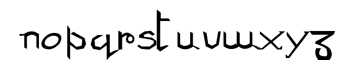 Ani Font LOWERCASE