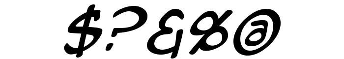 AnimeAce2.0BB-Italic Font OTHER CHARS