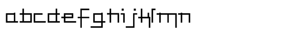 Anlinear™ Std Bold Font LOWERCASE