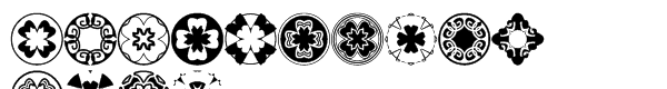 Ann's Roundabouts QuadrOs Font UPPERCASE