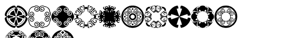 Ann's Roundabouts QuadrOs Font LOWERCASE