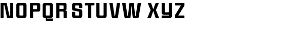 Anorak Bold Font UPPERCASE