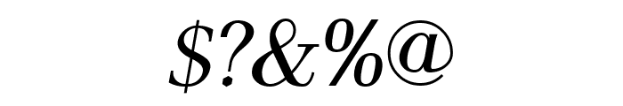 AntPolt-Italic Font OTHER CHARS