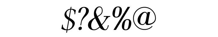 AntPoltCond-Italic Font OTHER CHARS