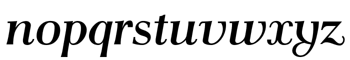 AntPoltLt-BoldItalic Font LOWERCASE
