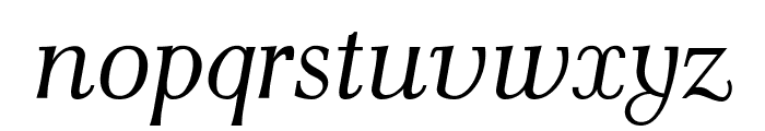 AntPoltLt-Italic Font LOWERCASE