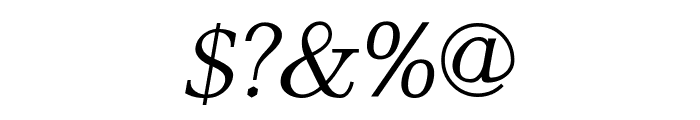 AntPoltLtSemiExpd-Italic Font OTHER CHARS