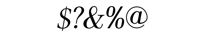 AntPoltSemiCond-Italic Font OTHER CHARS