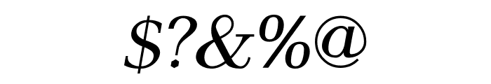 AntPoltSemiExpd-Italic Font OTHER CHARS