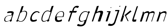 Antaviana Italic Font LOWERCASE