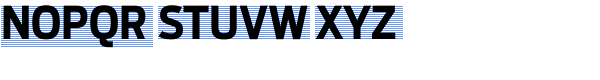 Antenna Cond Bold Font UPPERCASE