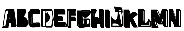 Anti-Folk Font UPPERCASE