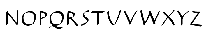 AntiKwa-Bold Font UPPERCASE