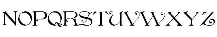 Antikvar Roman Font UPPERCASE