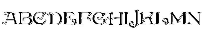 Antikvar Shadow Roman Font UPPERCASE