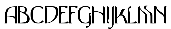 Antique Regular Font UPPERCASE