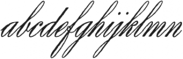 Antique Spenserian Standard otf (400) Font LOWERCASE