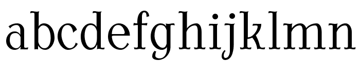 AntykwaTorunskaCondLight-Regular Font LOWERCASE