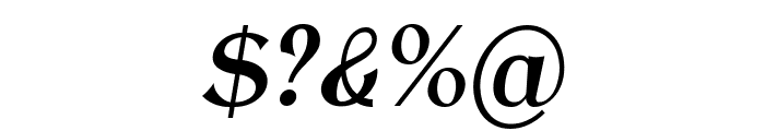 AntykwaTorunskaCondMed-Italic Font OTHER CHARS